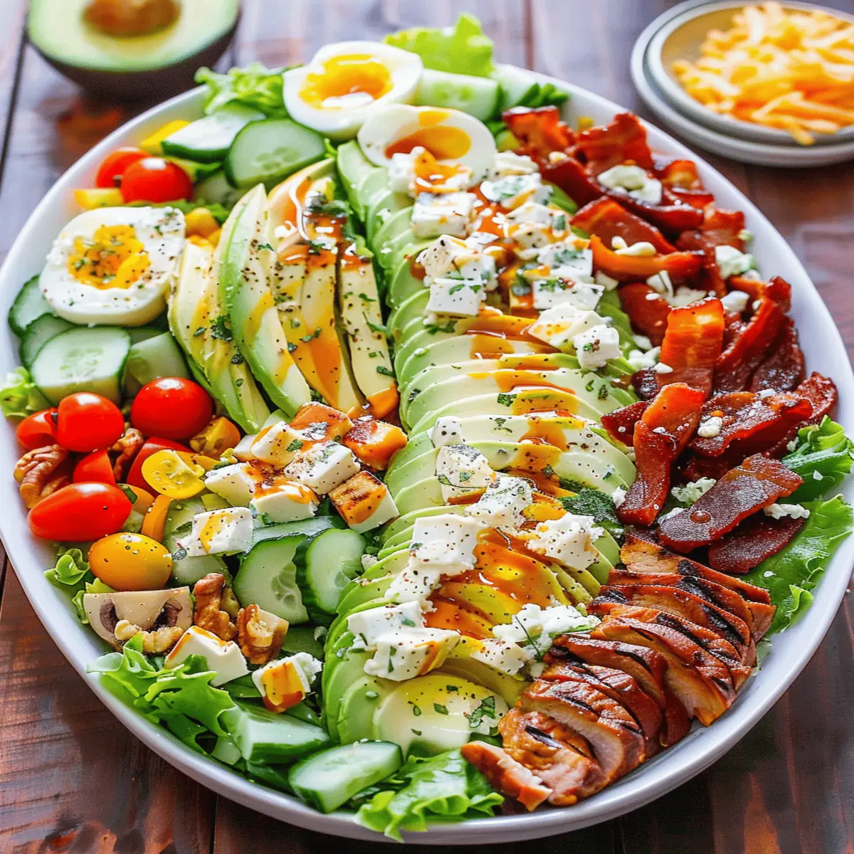 Cobb Salad with the Best Dressing: Deliciously Fresh & Easy