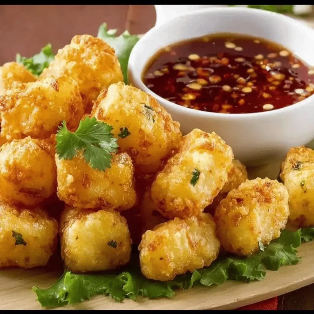 Garlic Potato Pops