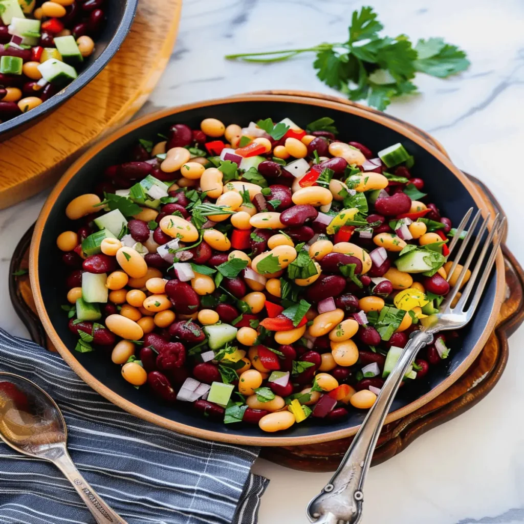 Mediterranean Bean Salad