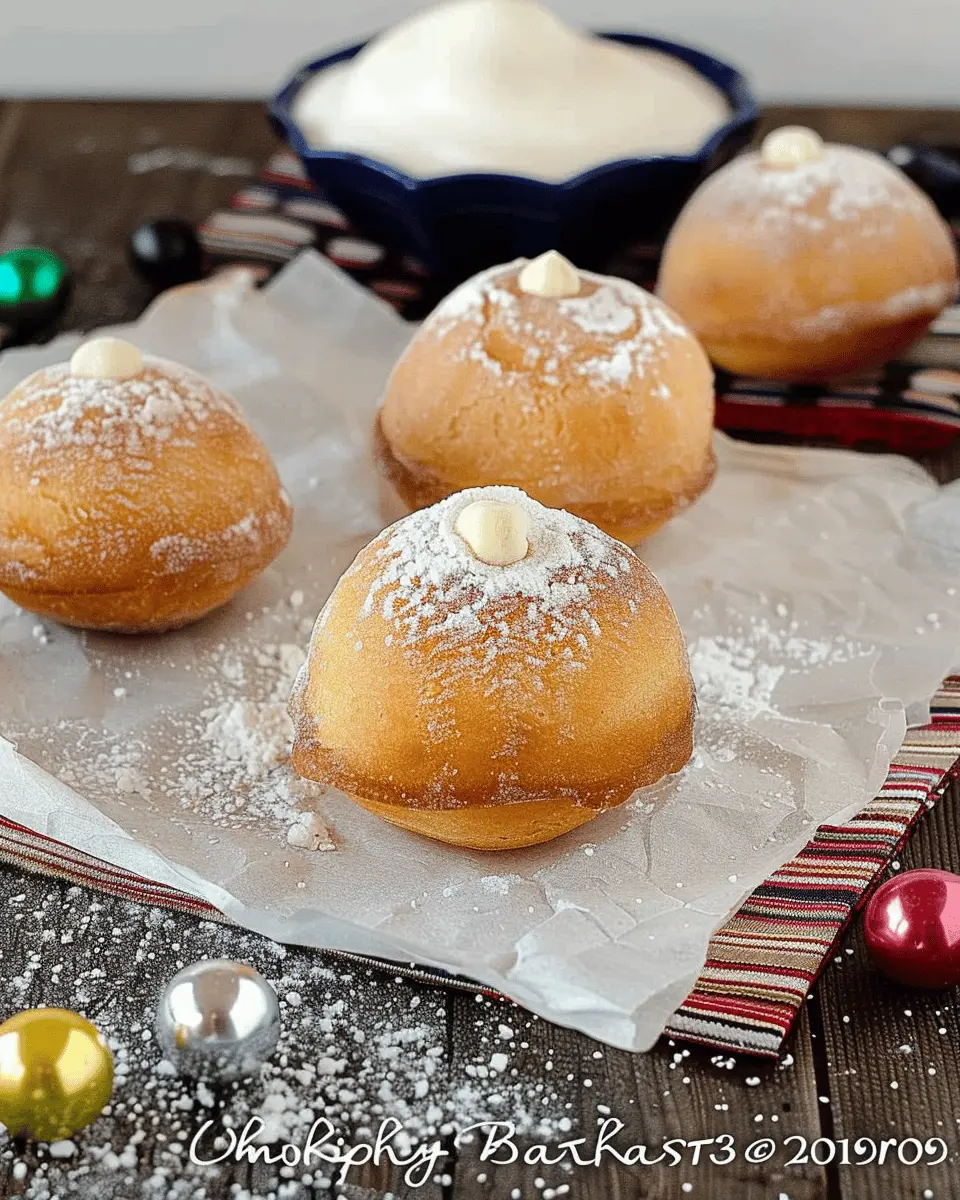 Bomboloni alla Crema