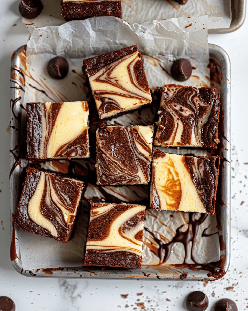 Cheesecake Brownies