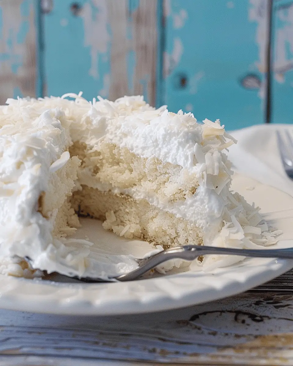 Coconut Cloud Cake