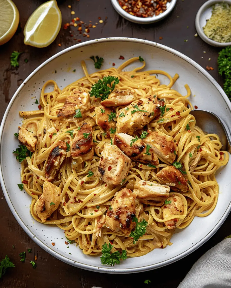 Cowboy Butter Chicken Linguine