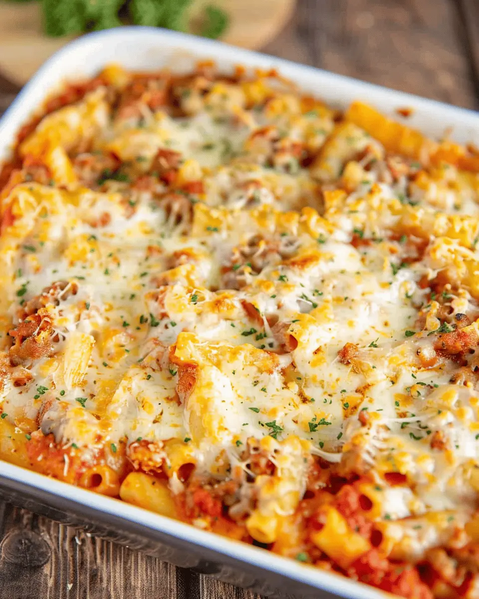Million Dollar Baked Ziti Recipe