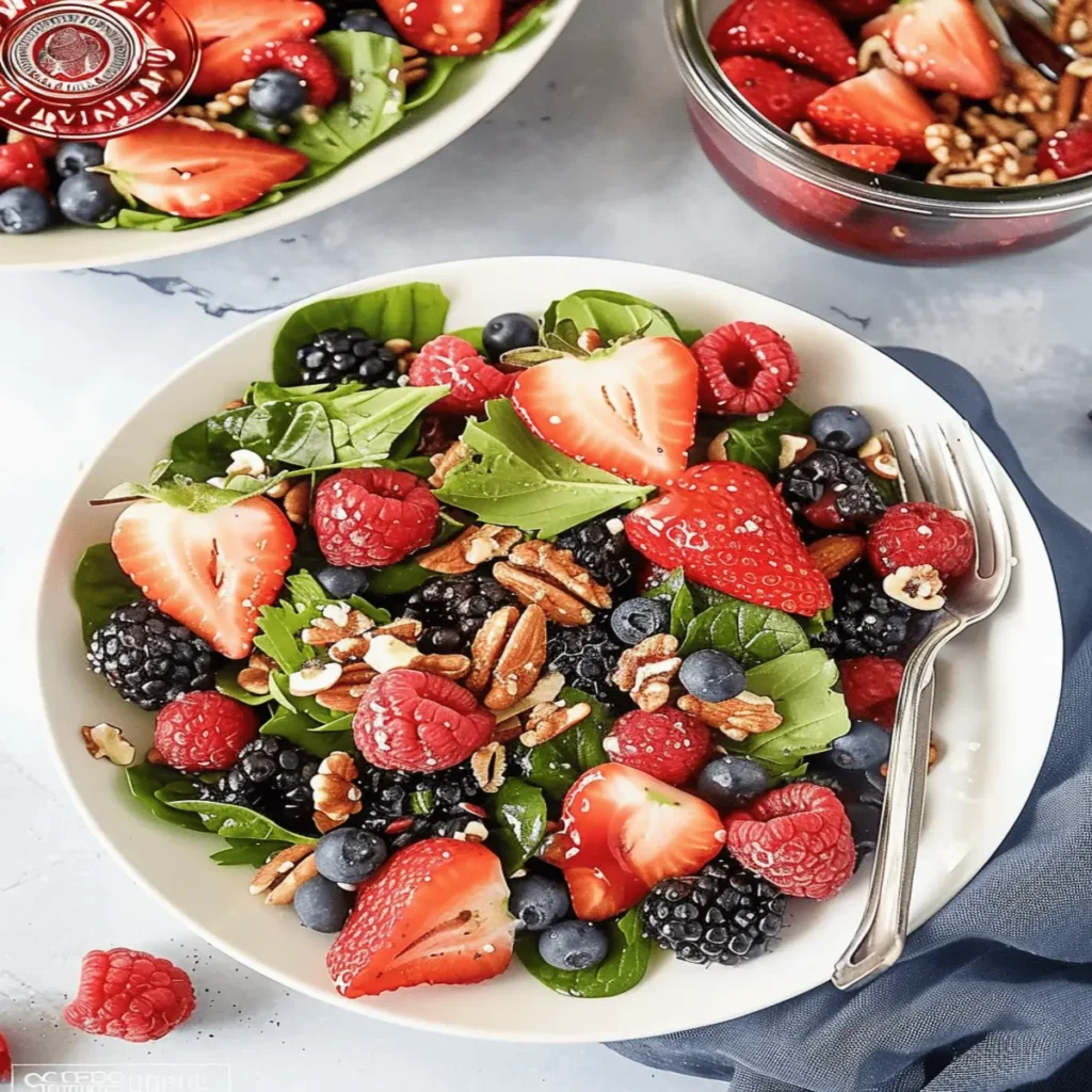 Nuts About Berries Salad