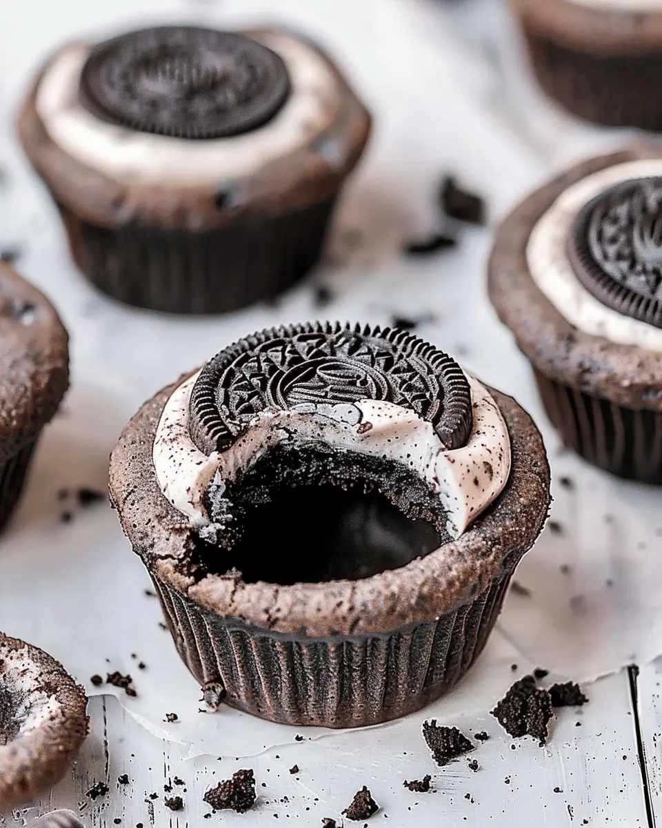 Oreo Cheesecake Cookie Cups