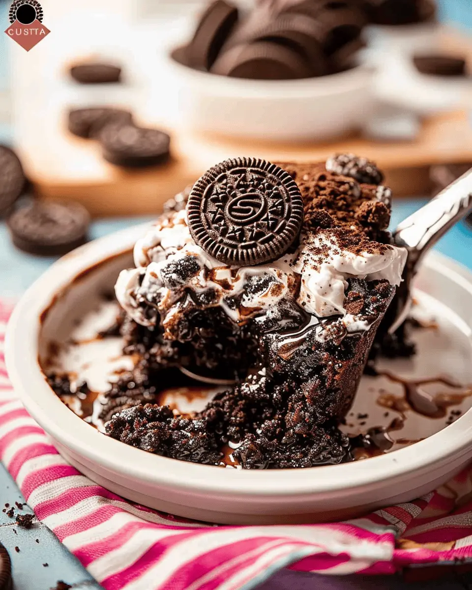 Oreo Dump Cake