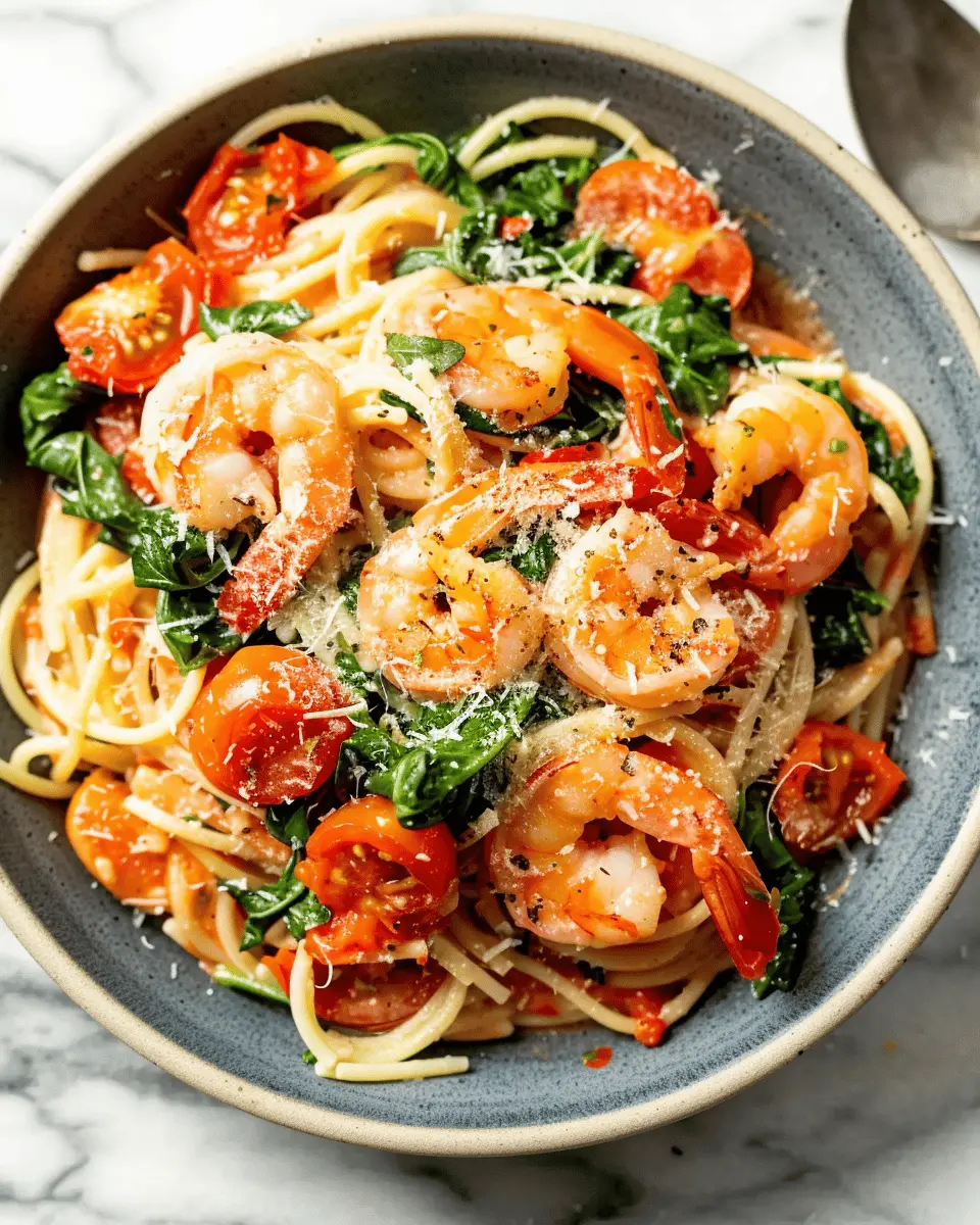 Tomato Shrimp Pasta