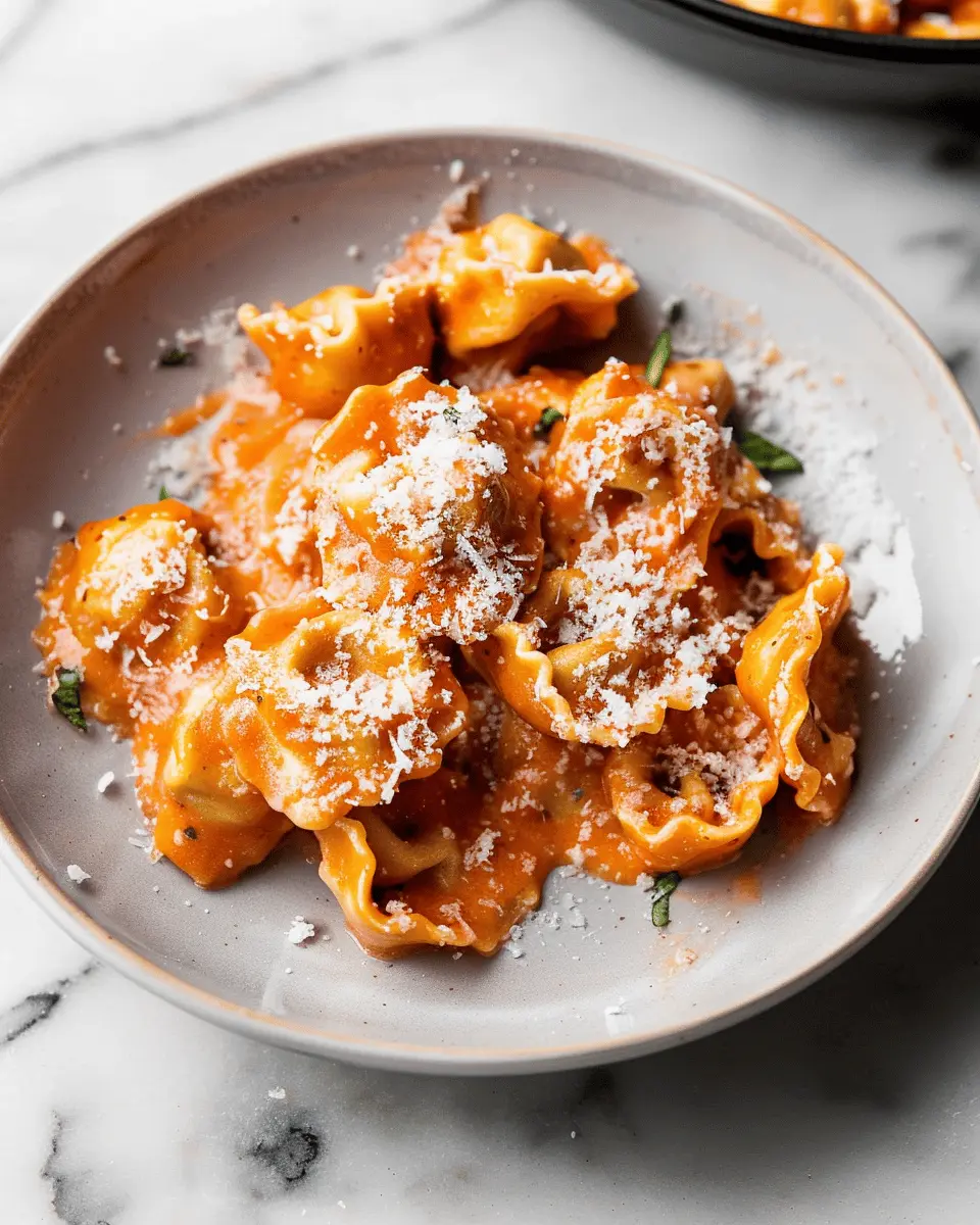 Creamy Tomato Tortellini