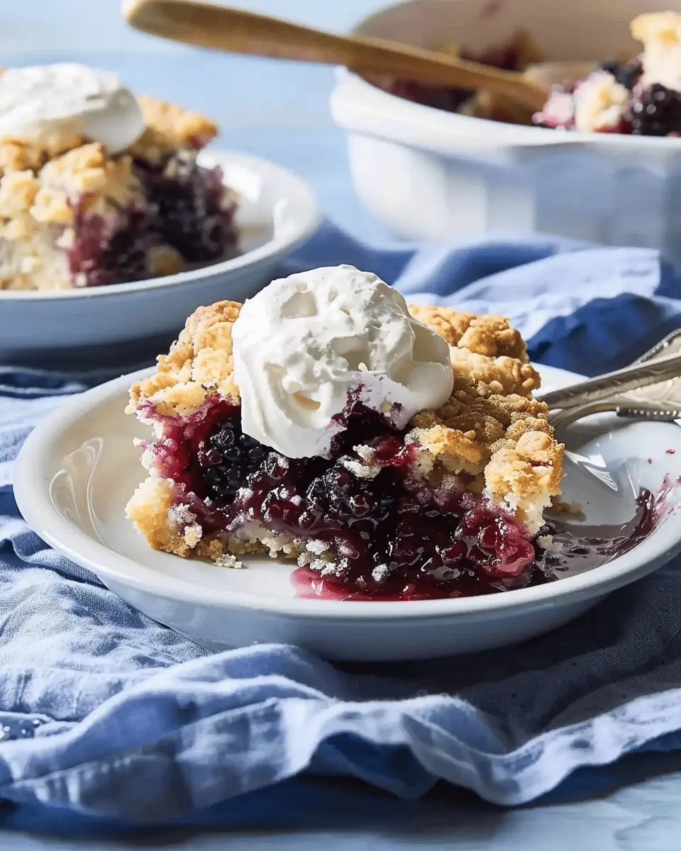 Blackberry Cobbler