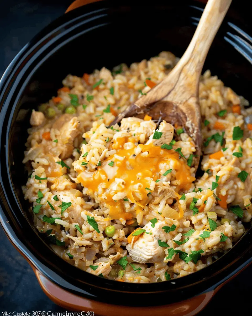 Crock Pot Chicken and Rice Recipe