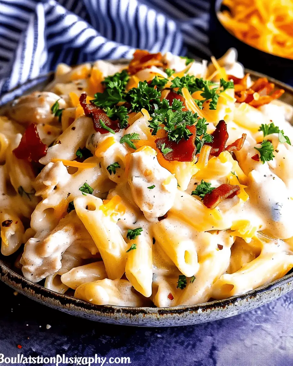 Crack Chicken Penne