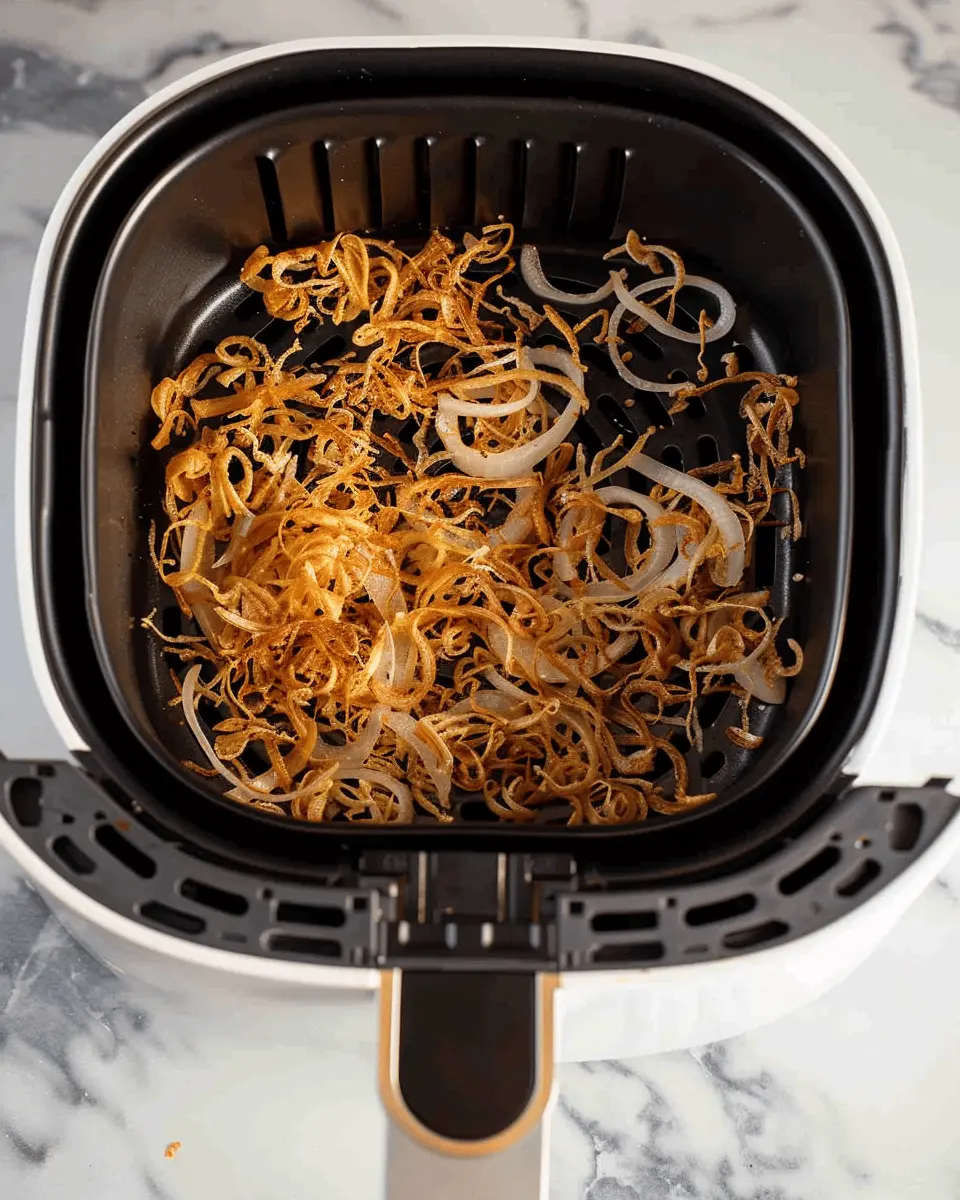 Air Fryer Crispy Onions