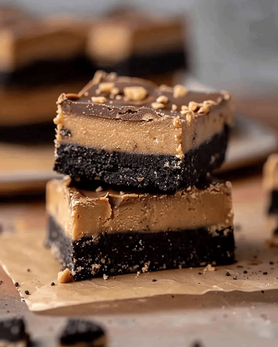 Easy Peanut butter Oreo Bars