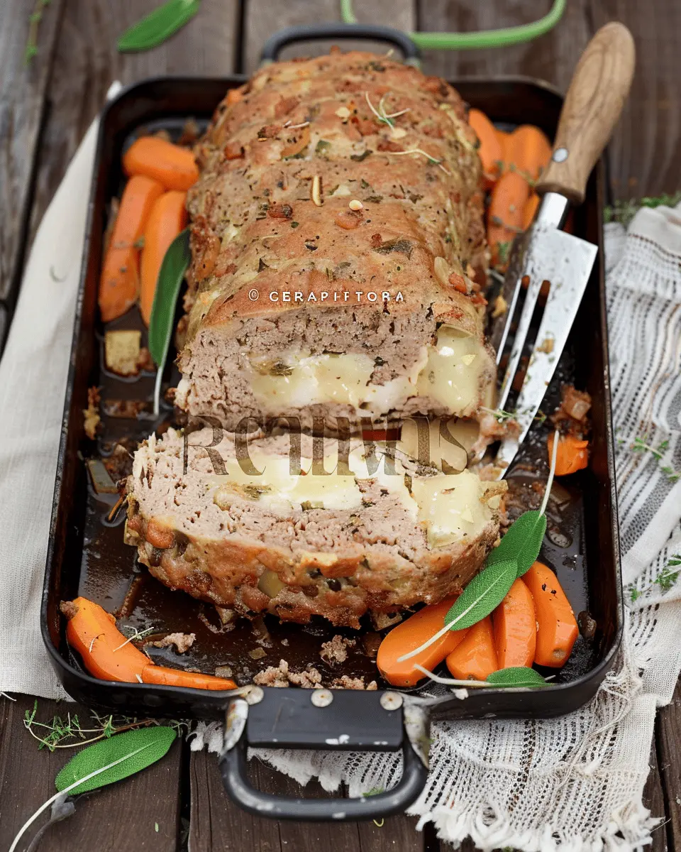 Italian Stuffed Meatloaf