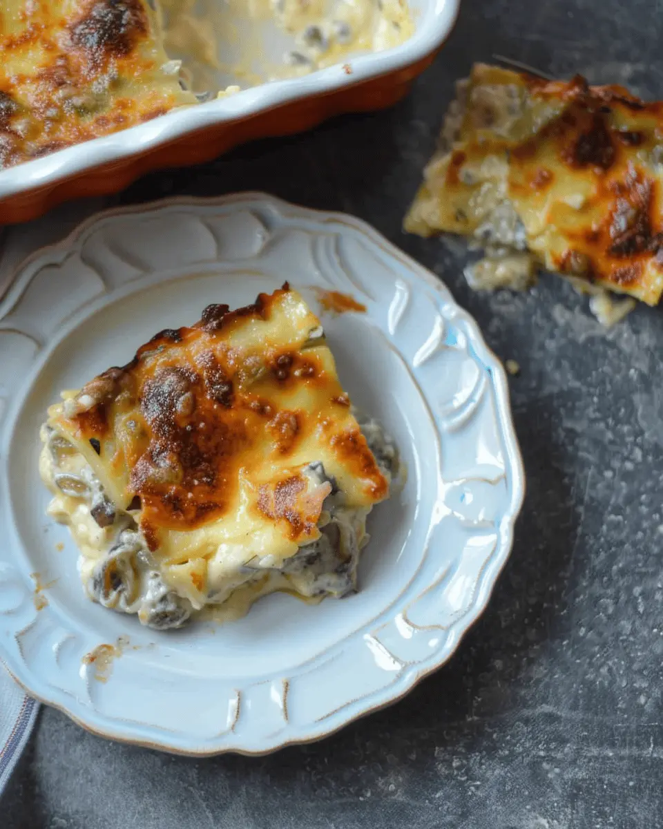 Creamy White Lasagna