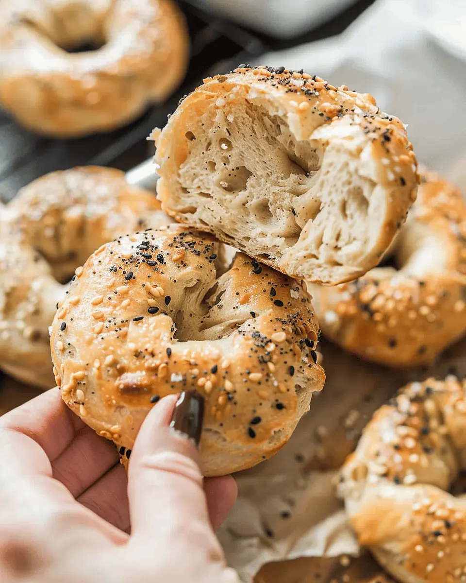 Easy & Delicious 3-INGREDIENT Bagels