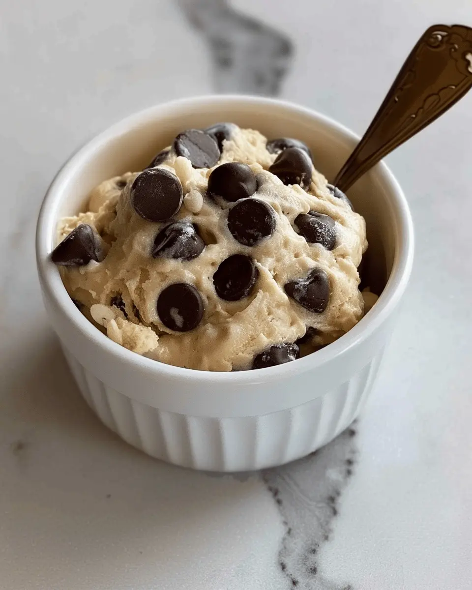 Greek Yogurt Cookie Dough (High Protein, Low Carb)