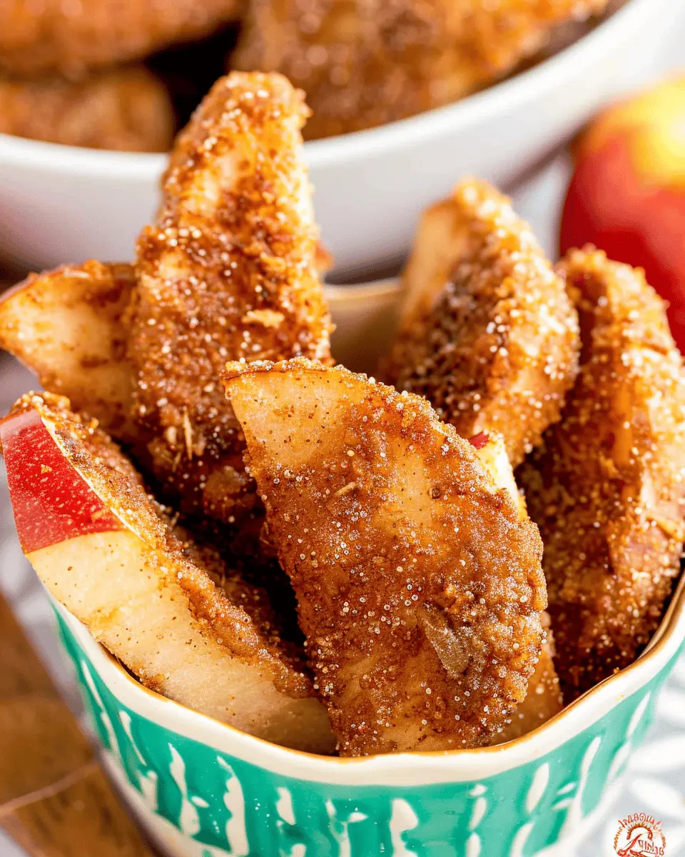 Air Fryer Apple Fries