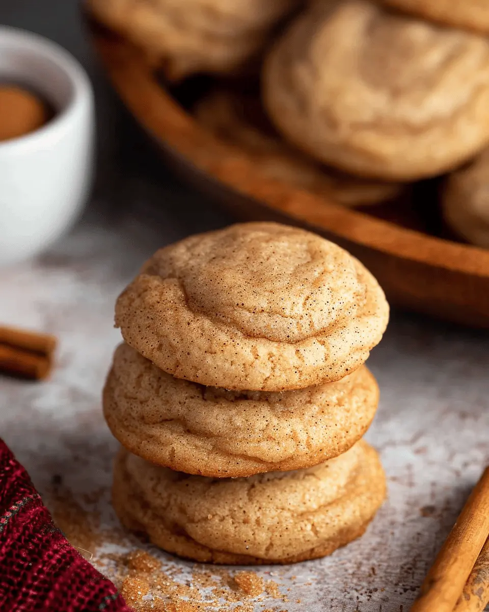 Apple Butter Snickerdoodles