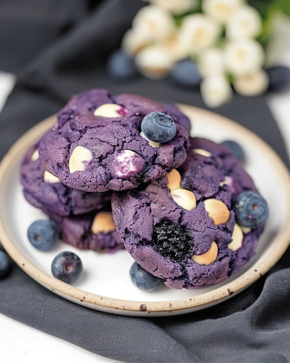 Blueberry White Chocolate Cookies: Best Homemade Delight