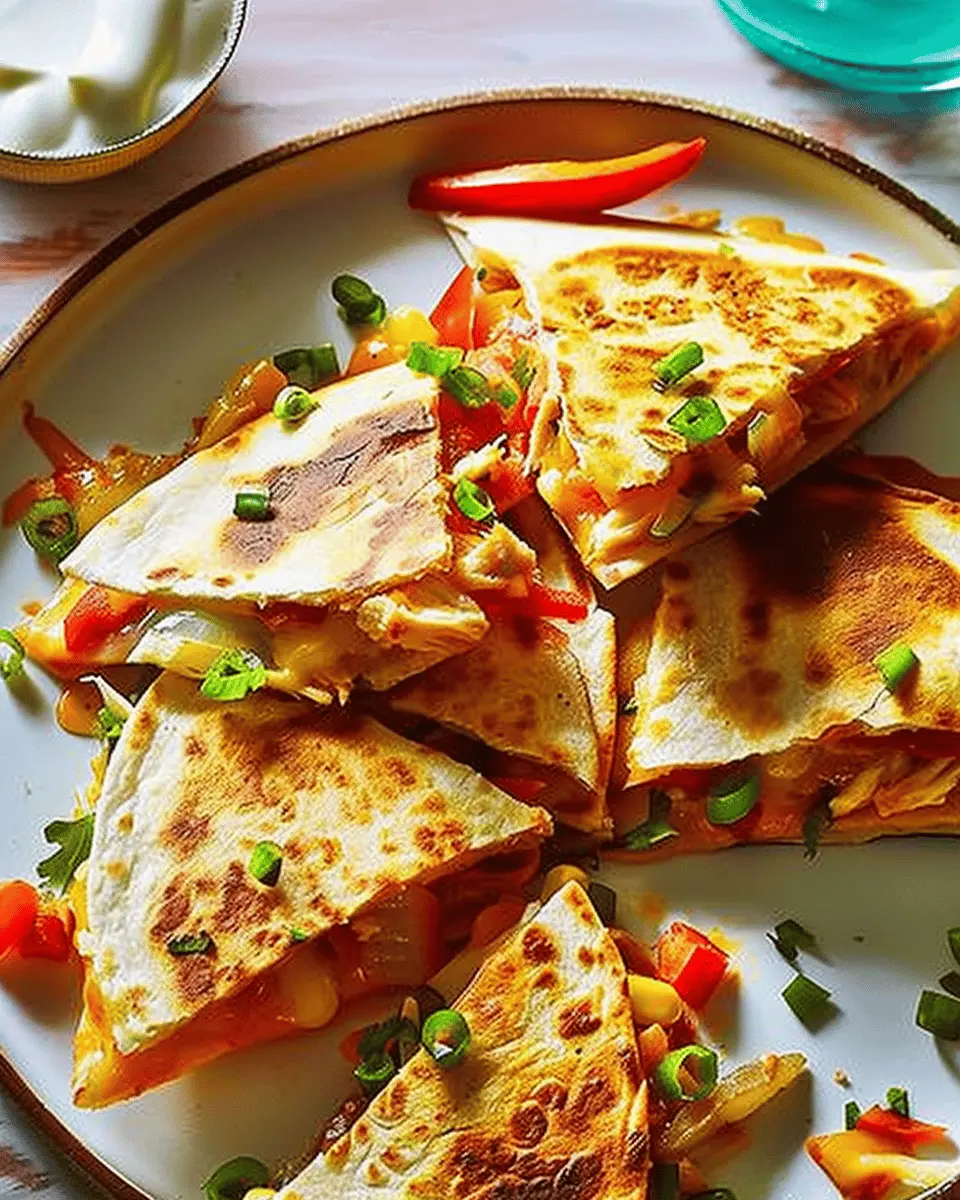 Chicken Quesadillas: A Juicy Twist on Classic Comfort Food