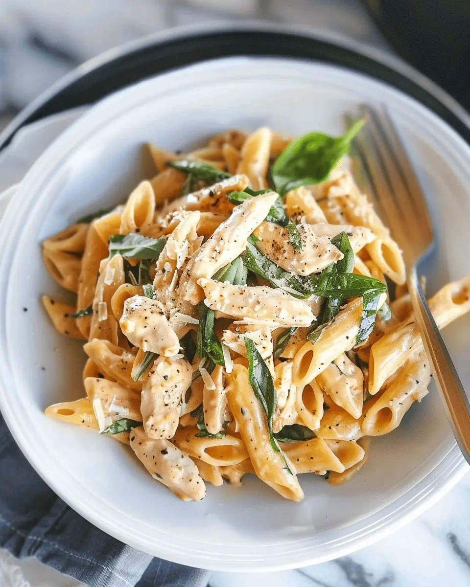 Creamy Garlic Parmesan Chicken Pasta: A Deliciously Easy Dinner