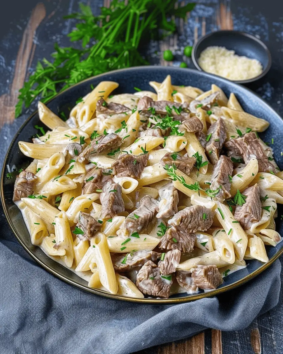 Creamy Steak Pasta: Indulgent Comfort Food for Any Night
