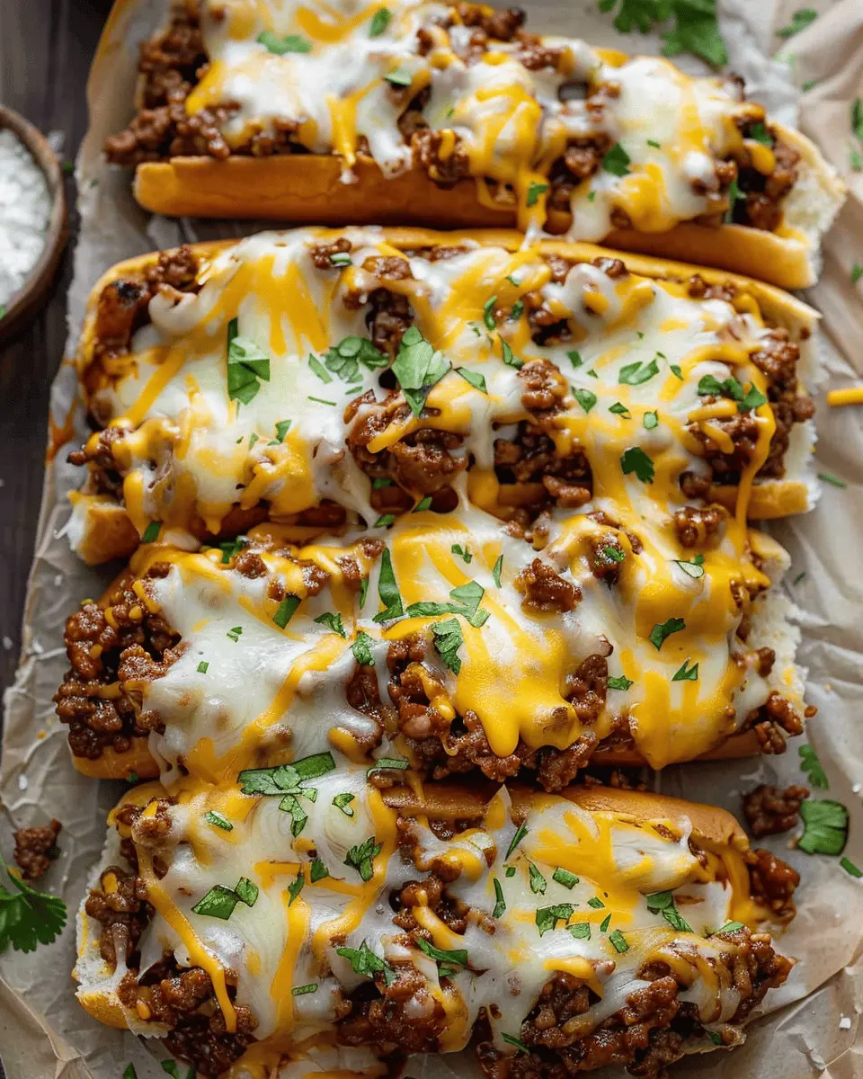Garlic Bread Sloppy Joes: Indulgent Turkey Bacon Delight for All