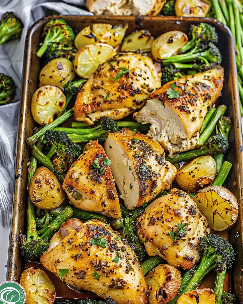 Sheet Pan Garlic Butter Chicken Meal: Easy & Flavorful Dinner Idea