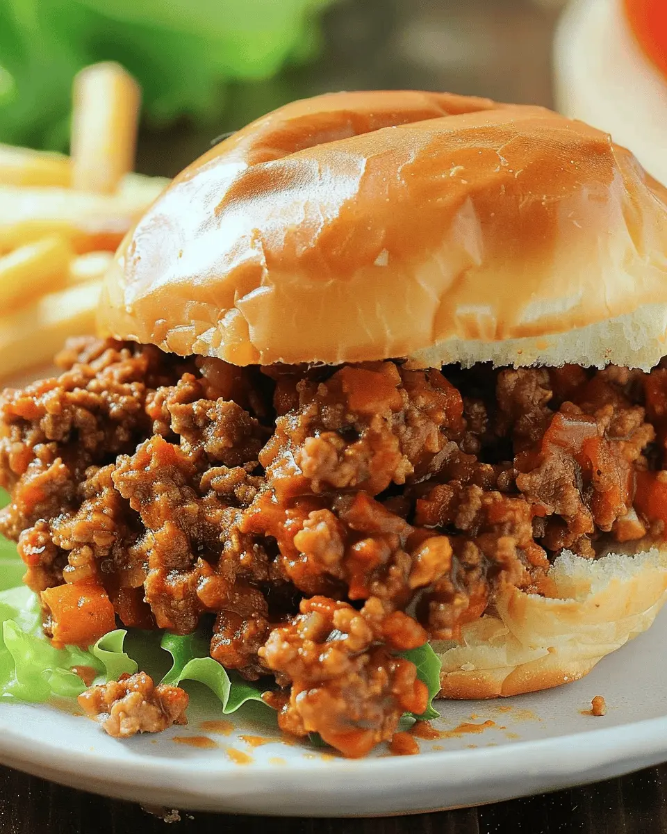 Sloppy Joes Made Irresistibly Juicy with Turkey Bacon Delight