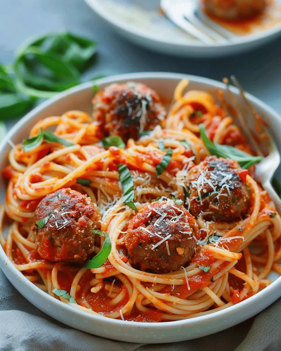 Spaghetti and Meatballs: The Best Homemade Comfort Dish