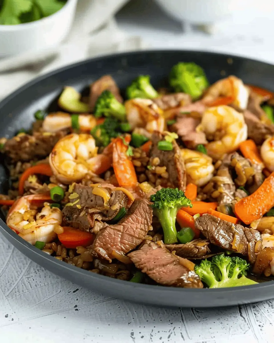 Steak and Shrimp Stir Fry: A Quick and Juicy Weeknight Delight