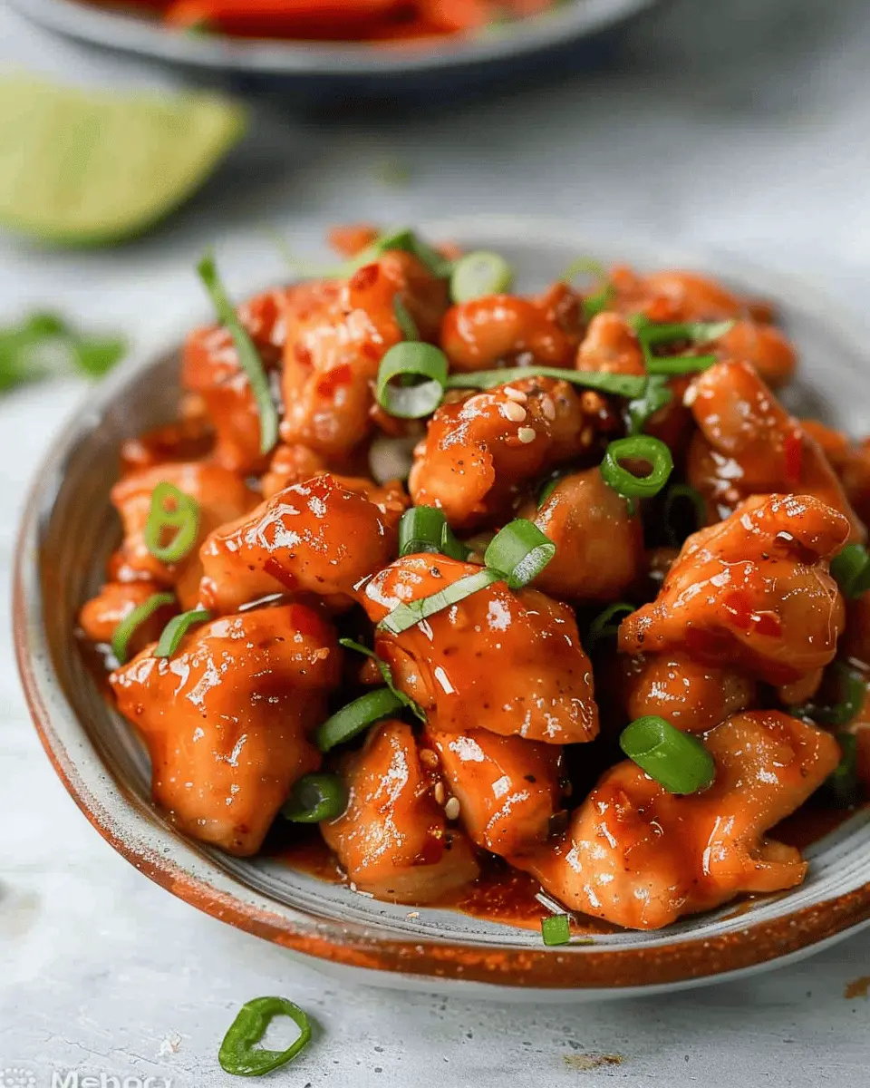 Sweet Chili Chicken: Easy Recipe for a Flavorful Feast