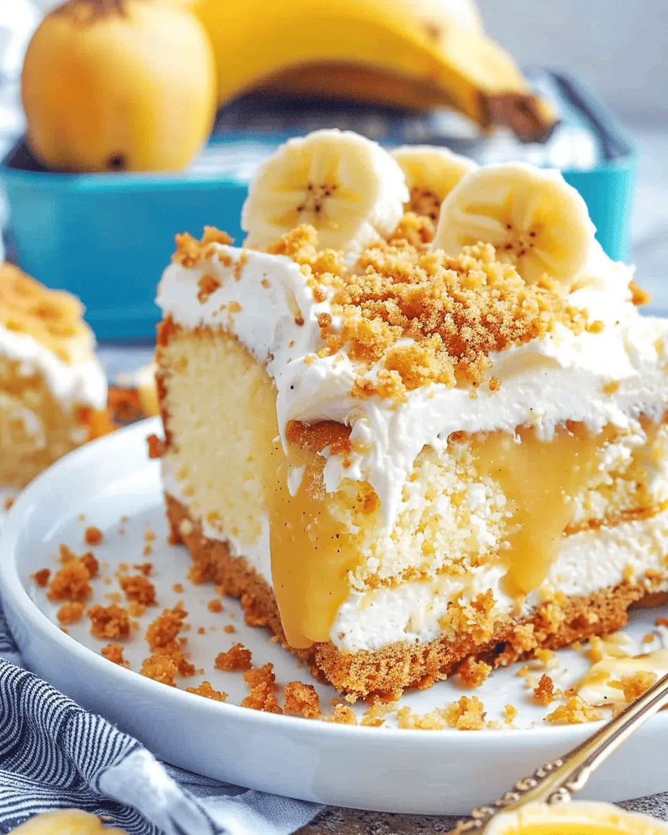 Banana Pudding Poke Cake: The Best Comfort Dessert You’ll Love