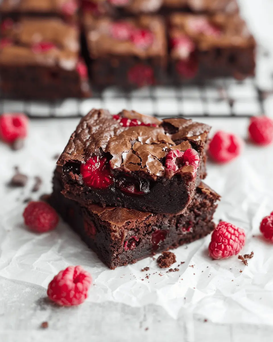 Fudgy Raspberry Brownies: The Best Indulgence for Chocolate Lovers