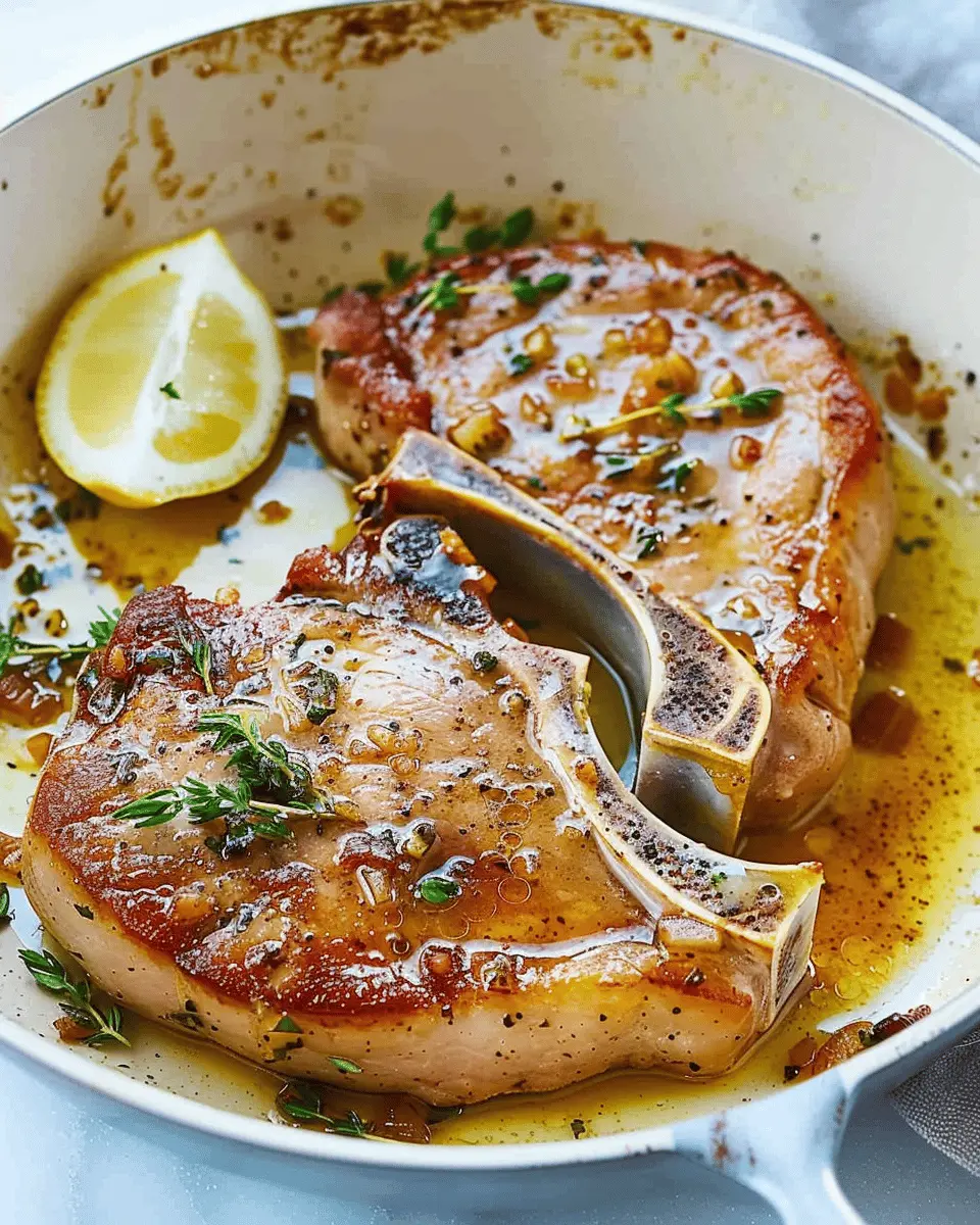 Garlic Butter Pork Chops: Easy, Juicy Recipe for Home Cooks