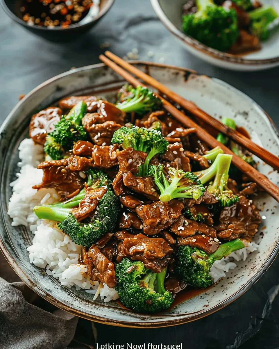 Chinese Beef and Broccoli: Easy One Pan Take-Out Delight