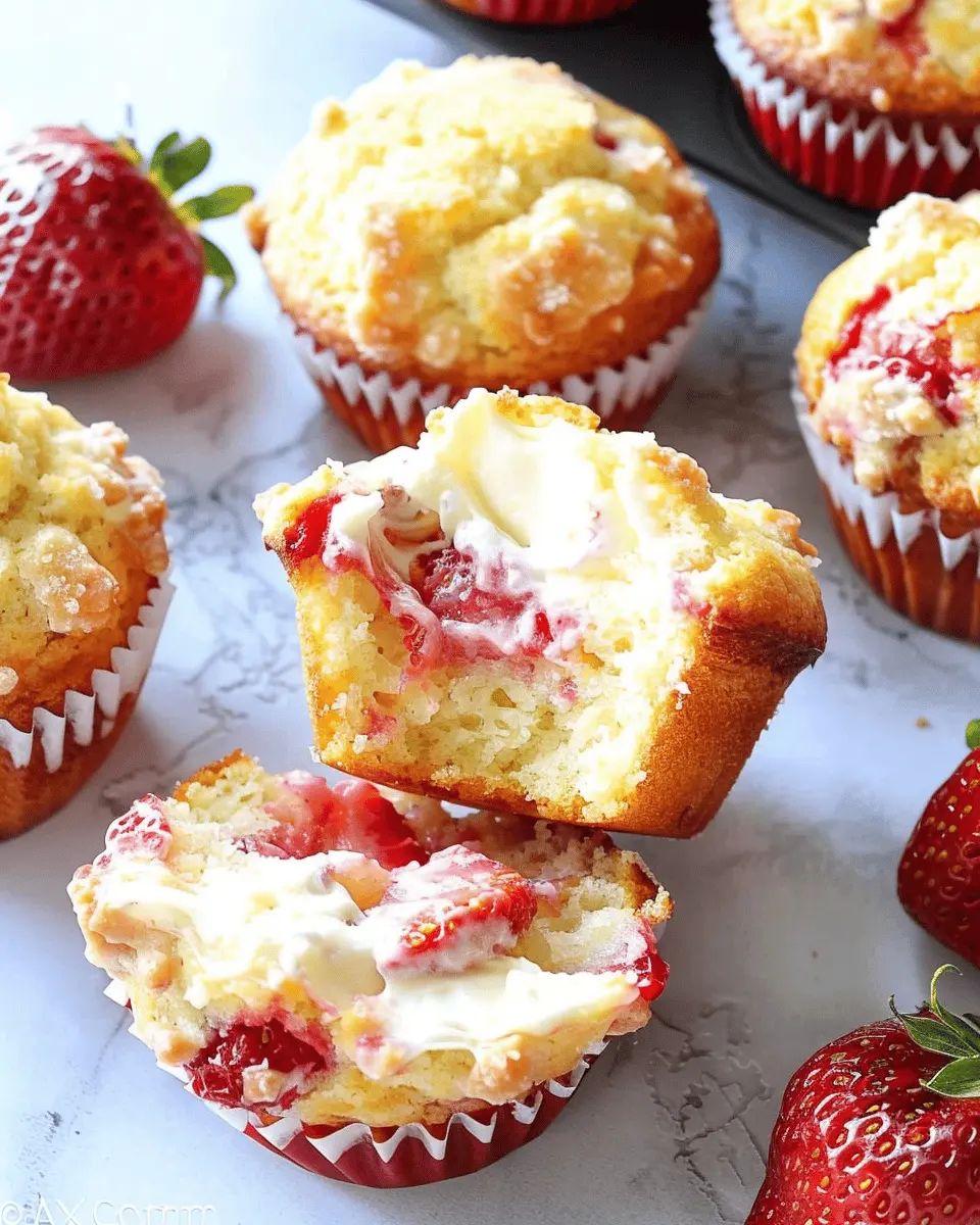 Strawberry Cream Cheese Muffins: The Best Homemade Delight