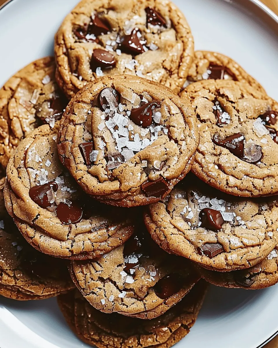 Brown Butter Chocolate Chip Cookies With Toffee: The Best Indulgence