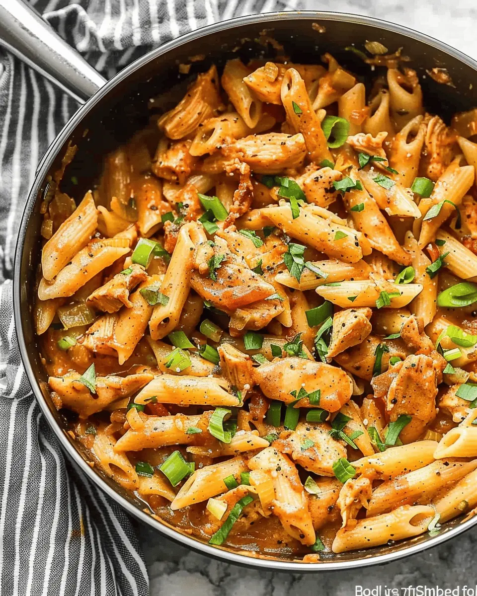 One Pot Creamy Cajun Chicken Pasta: Easy Comfort Food Delight