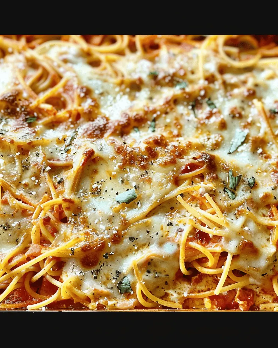 Baked Cream Cheese Spaghetti Casserole: A Comforting Delight