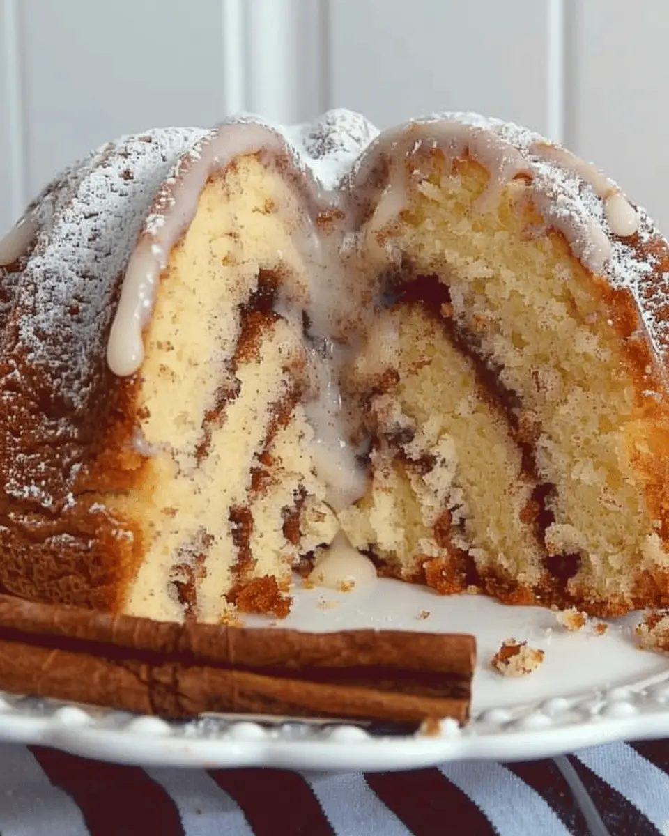 Cinnamon Swirl Bundt Coffee Cake