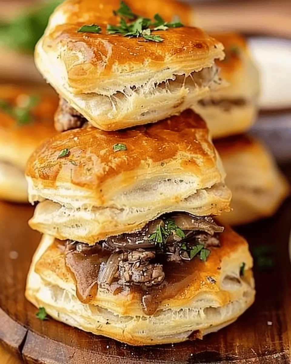 French Dip Biscuits – Football Friday