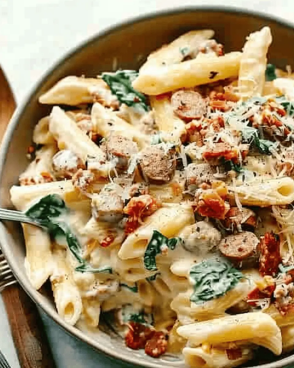 Creamy Tuscan Sausage Pasta: Indulgent Comfort for Home Chefs