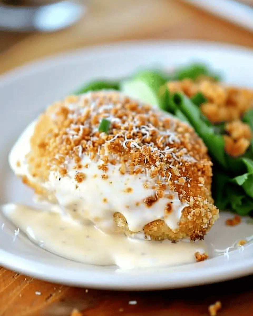 Chicken Pillows with Creamy Parmesan Sauce: An Easy Comfort Meal