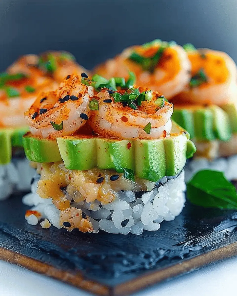 Spicy Shrimp Sushi Stacks: Easy Deliciousness You’ll Love