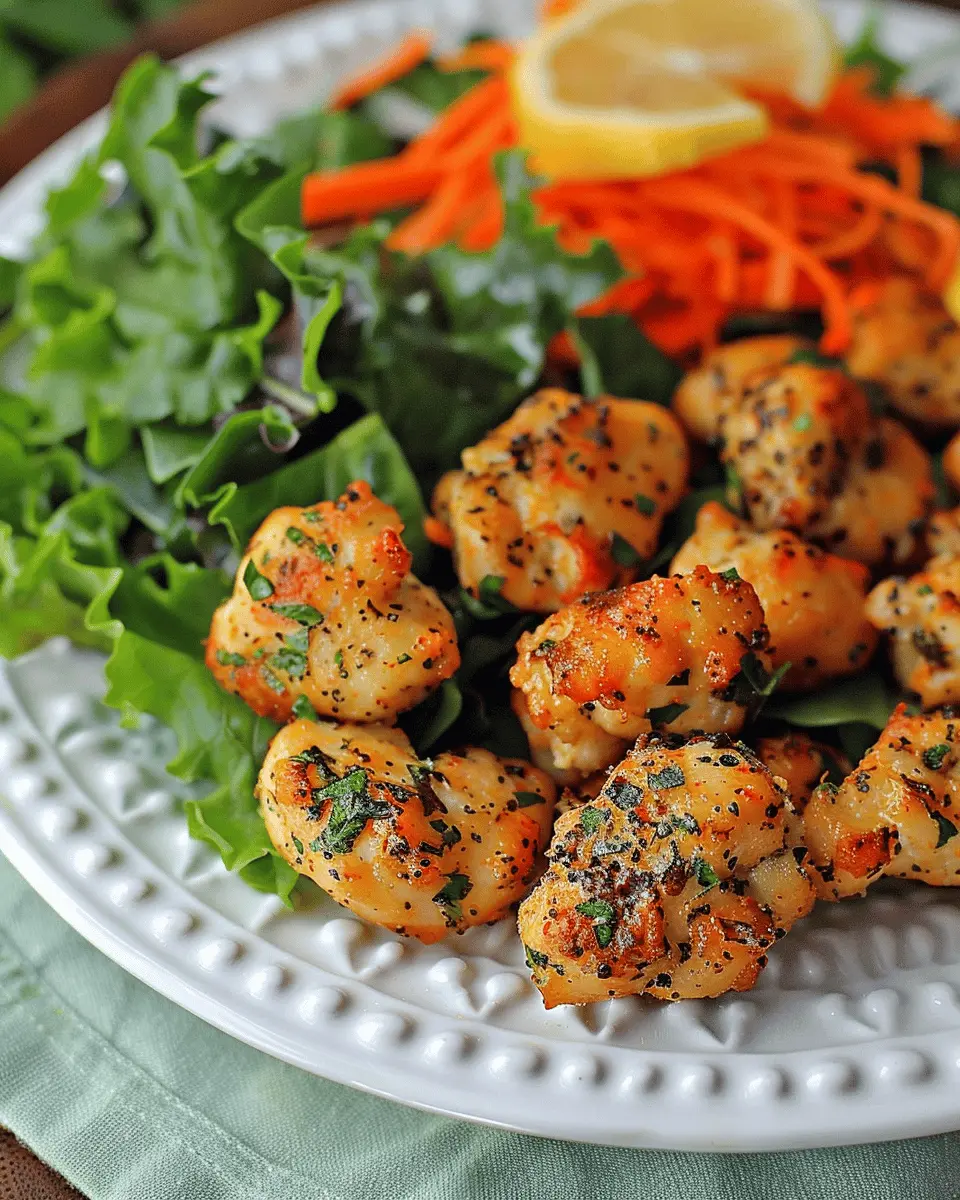 Lemon Pepper Chicken Bites: Easy and Juicy Recipe for Everyone