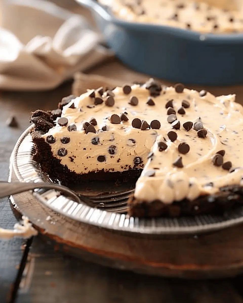 Chocolate Chip Peanut Butter Pie