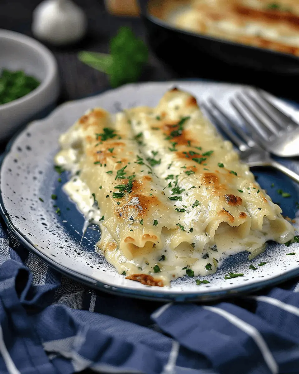 Chicken Alfredo Stuffed Manicotti: An Indulgent Family Favorite